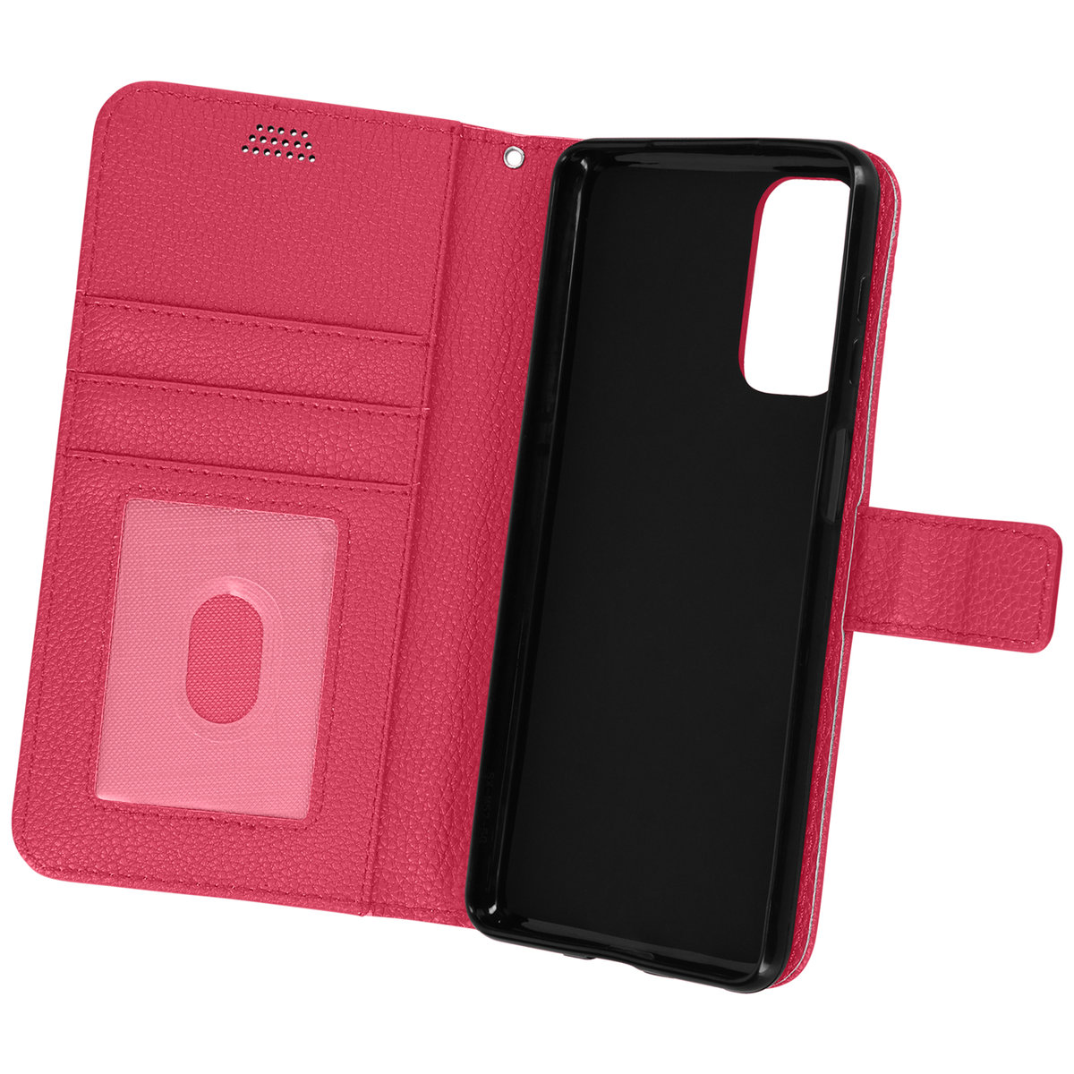 Etui Folio Samsung Galaxy M52 5G Clapet Wallet Video Stand różowe