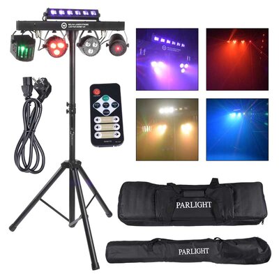 LIGHT4me BELKA LASER STROBOSKOP LED PAR DERBY UV