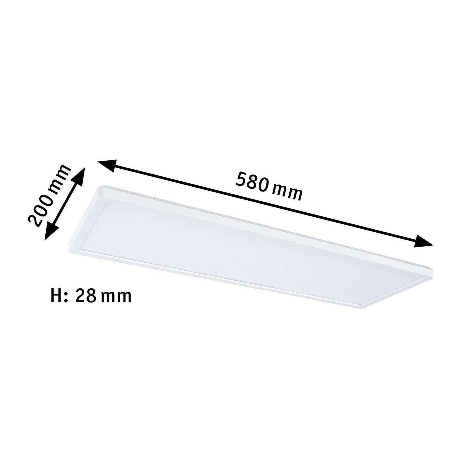 Paulmann Atria Shine on/off whiteswitch 58x20