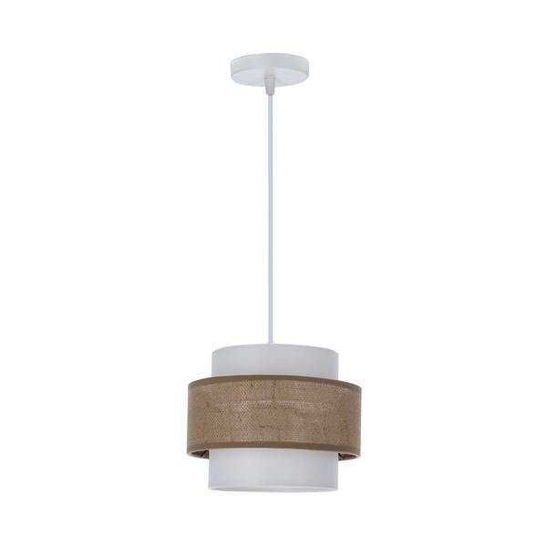 Ozdobna lampa wisząca, do wnętrza w stylu boho 31-18021 z serii JUTA