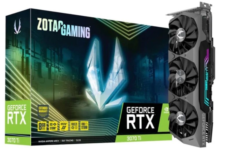 Zotac GeForce RTX 3070 Ti Gaming 8GB GDDR6X