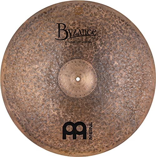 Meinl Cymbals Byzance 56 cm Big Dark Tradition Ride - Wyprodukowano w Turcji - ręcznie młotkowany brąz B20, 2-letnia gwarancja, (B22BADTR)