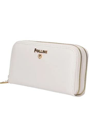 Pollini Damski Sc5514pp0gsh0100 Wallet, biały, rozmiar uniwersalny, biały, jeden rozmiar