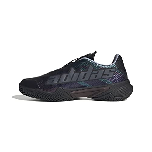 adidas Barricade M, Męskie trampki, Core Black Ftwr White Blue Dawn, 46.5 EU