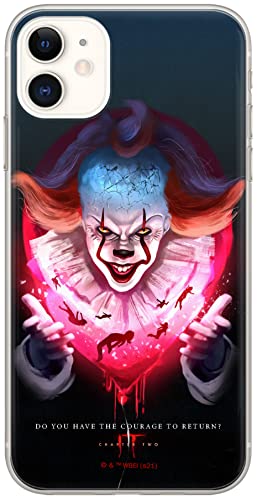 ERT GROUP etui na telefon Apple Iphone 11, case oryginalny i oficjalnie licencjonowany przez Horror, wzór It 020, optymalnie dopasowane, plecki z TPU