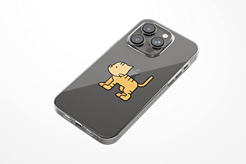 Bonateks, Etui z cyfrowym nadrukiem kompatybilne z iPhone 14 Pro, etui na telefon komórkowy, ochronne, odporne na uderzenia, silikonowe, elastyczne, przezroczyste etui na telefon