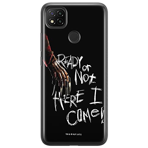 ERT GROUP etui na telefon Xiaomi REDMI 9C, case oryginalny i oficjalnie licencjonowany przez Horror, wzór Nightmare of Elm Street 001, optymalnie dopasowane, plecki z TPU
