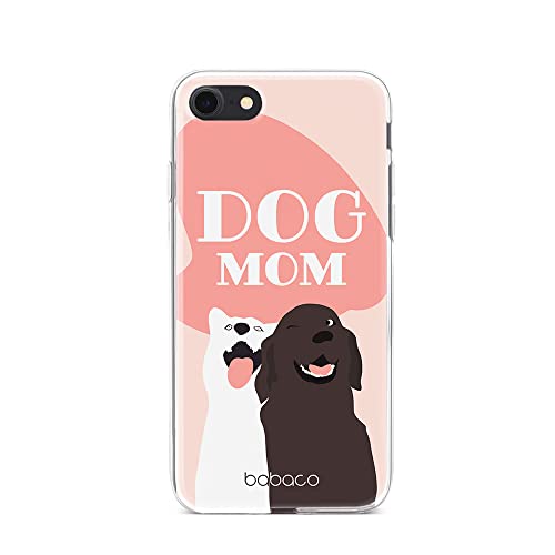 Etui dedykowane do IPHONE 7/ 8/ SE 2/ SE 3 wzór:  Psy 008 Dog Mom oryginalne i oficjalnie licencjonowane