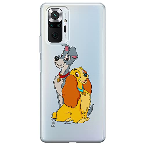 ERT GROUP etui na telefon Xiaomi REDMI NOTE 10 PRO, case oryginalny i oficjalnie licencjonowany przez Disney, wzór Lady and the Tramp 003, optymalnie dopasowane, plecki z TPU częściowo przeźroczyste