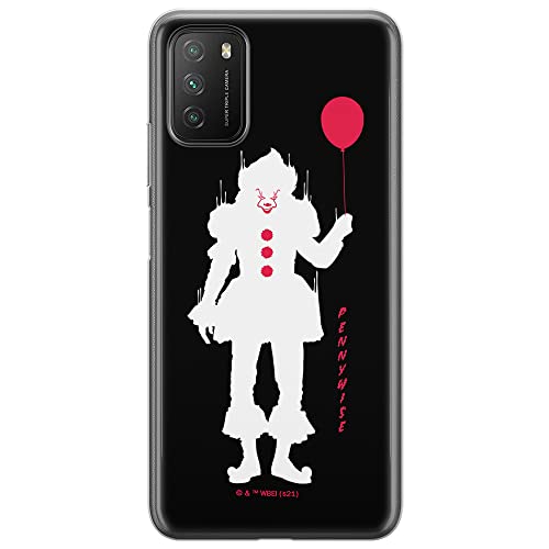 ERT GROUP etui na telefon Xiaomi REDMI 9T/ POCO M3, case oryginalny i oficjalnie licencjonowany przez Horror, wzór It 016, optymalnie dopasowane, plecki z TPU