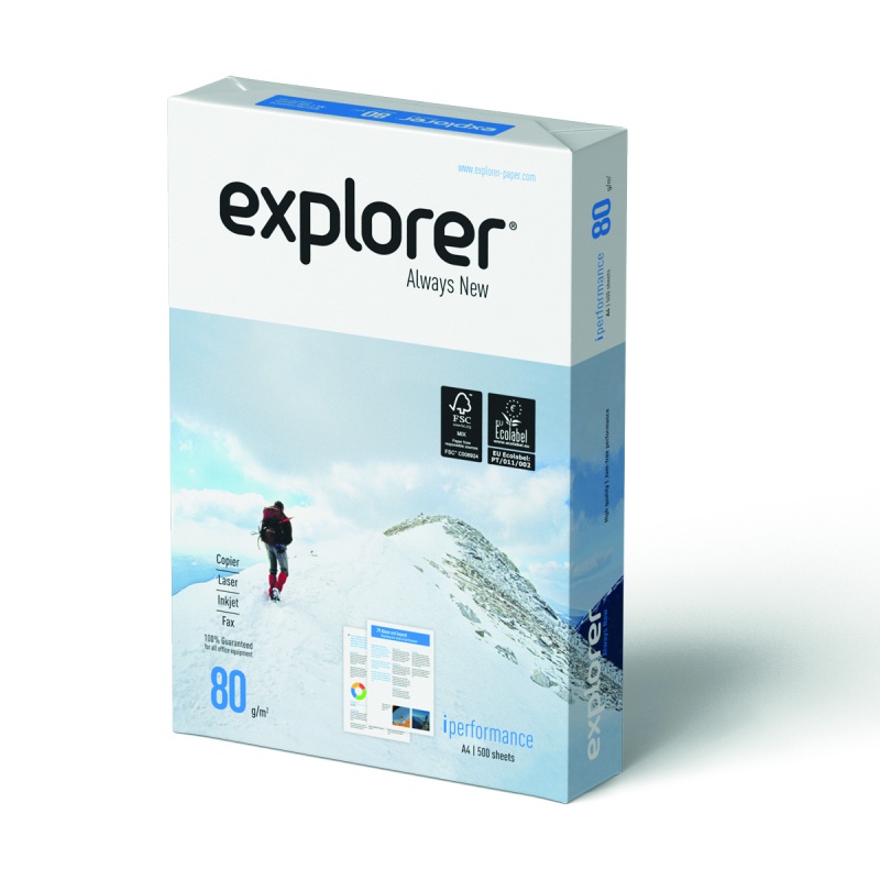 Papier EXPLORER Iperformance A3 80g do drukarki i ksero - ryza 500 ark.