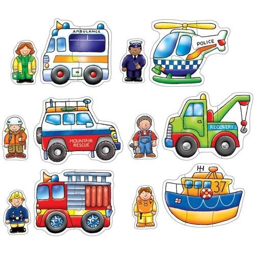 Bigjigs Toys puzzle Oddział ratunkowy