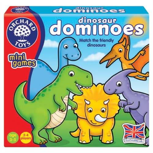 Bigjigs Toys, domino Dinozaury