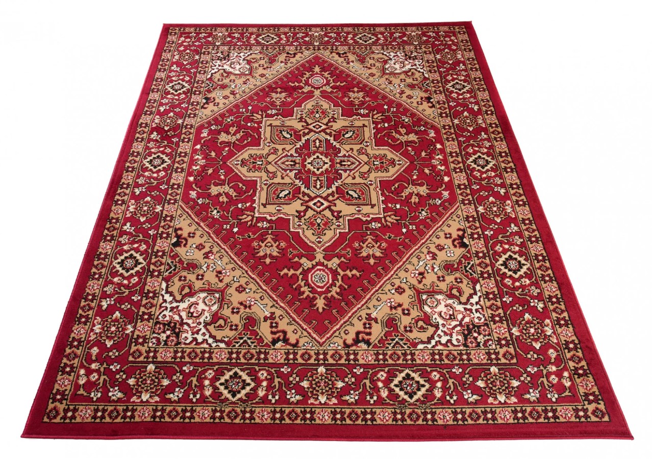 Czerwony dywan rustykalny B2-M71