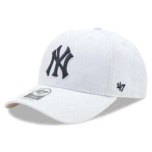 Czapka z daszkiem 47 Brand MLB New York Yankees '47 MVP SNAPBACK B-MVPSP17WBP-WHM White