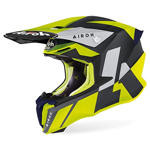 Kask Airoh Twist 2.0 Lift żółty matowy