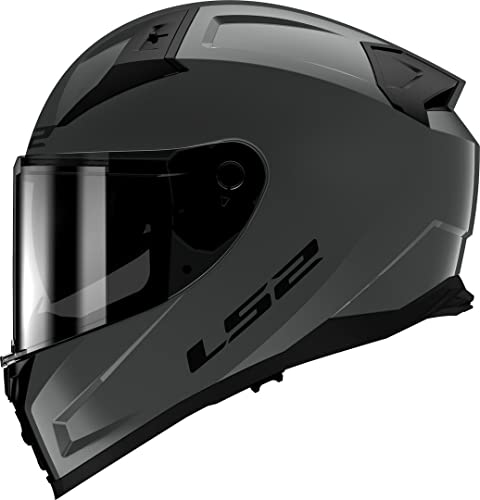 LS2, Integral kask motocyklowy VECTOR II solidny nardo szary, S