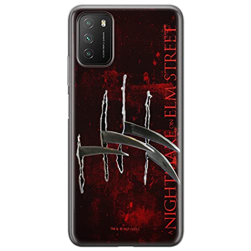 ERT GROUP etui na telefon Xiaomi REDMI 9T/ POCO M3, case oryginalny i oficjalnie licencjonowany przez Horror, wzór Nightmare of Elm Street 004, plecki z TPU