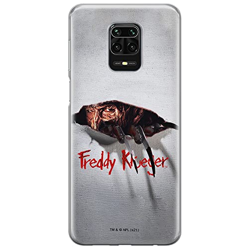 ERT GROUP etui na telefon Xiaomi REDMI NOTE 9 PRO/ 9S, case oryginalny i oficjalnie licencjonowany przez Horror, wzór Nightmare of Elm Street 008, plecki z TPU