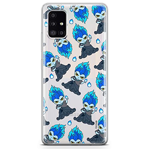 ERT GROUP etui na telefon Samsung A51, case oryginalny i oficjalnie licencjonowany przez Disney, wzór Hades 002, optymalnie dopasowane, plecki z TPU częściowo przeźroczyste