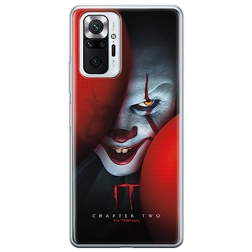 ERT GROUP etui na telefon Xiaomi REDMI NOTE 10 PRO, case oryginalny i oficjalnie licencjonowany przez Horror, wzór It 019, optymalnie dopasowane, plecki z TPU