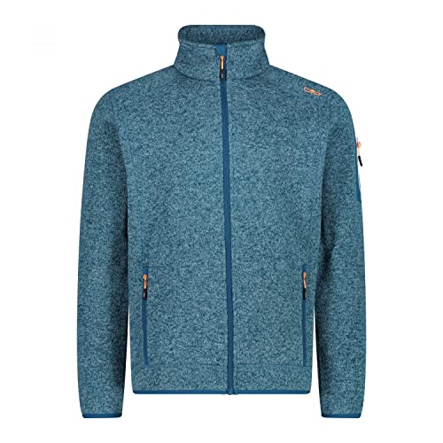 CMP męska kurtka Knit-Tech Deep Lake-Biały, 60