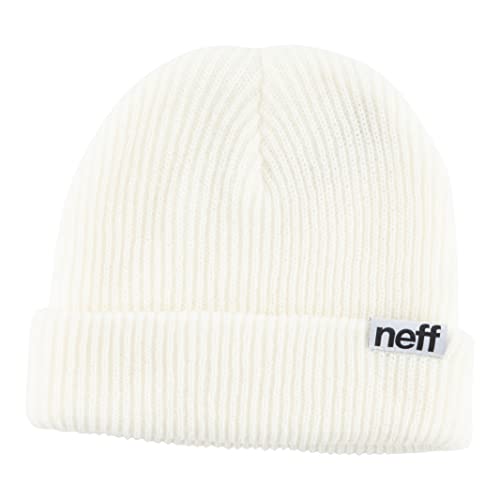 Neff Czapka beanie uniseks - biała, jeden rozmiar