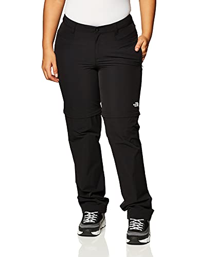 THE NORTH FACE - Damskie spodnie z odpinanymi nogawkami, TNF czarny, rozmiar UK 10