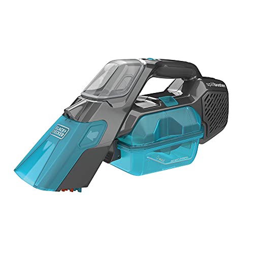 BLACK+DECKER BHSB315J, Ręczny Odkurzacz 12 V 1.5 Ah, Ergonomiczna konstrukcja, Filtr wysuwany i zmywalny, Zbiornik 250 ml