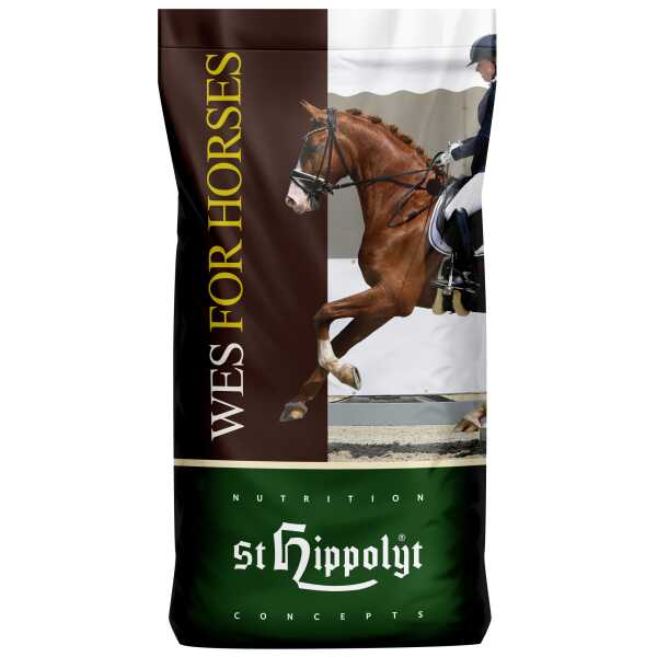 St Hippolyt WES Basic Crunch  pasza dla koni z miopatiami (PSSM 1 i 2) 25 kg
