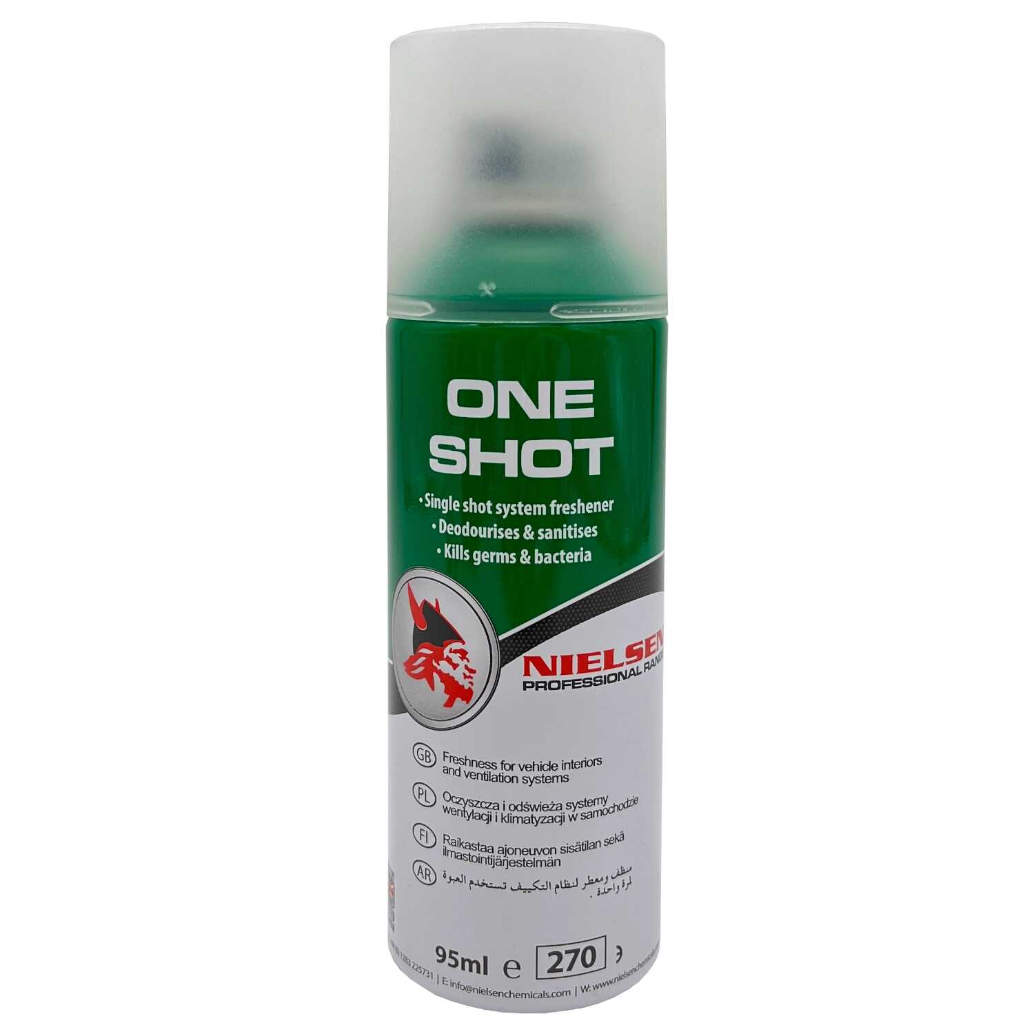 Nielsen One Shot - Odświeżacz do klimatyzacji 95ml