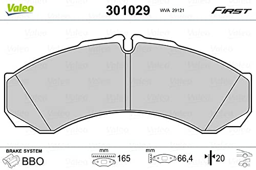 VALEO Klocki hamulcowe 301029