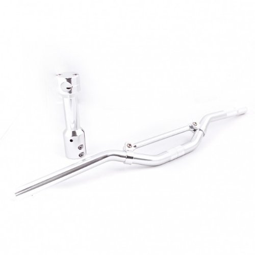 Kierownica zjazdowa z uchwytem aluminiowym Maxtuned do MBK, Boster, Yamaha, BW's