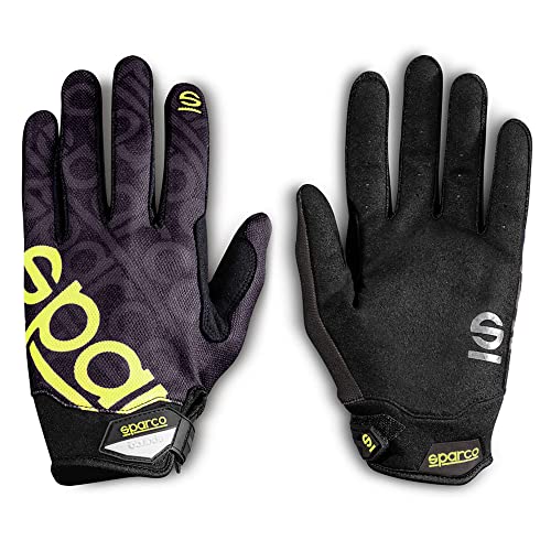 SPARCO MECA Rękawiczki 3 ROZMIAR 10 (M) Czarny/Żółty