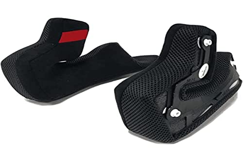 Nolan N87 Clima Comfort Wykończenia do policzek (czarne, XL)