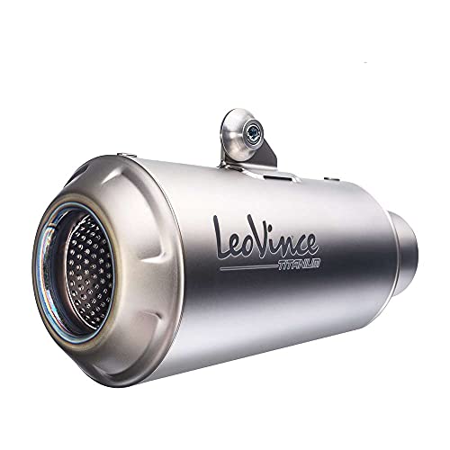 Zestaw tłumików końcowych LeoVince LV-10, tytanowy, Ø 54 mm, uniwersalny