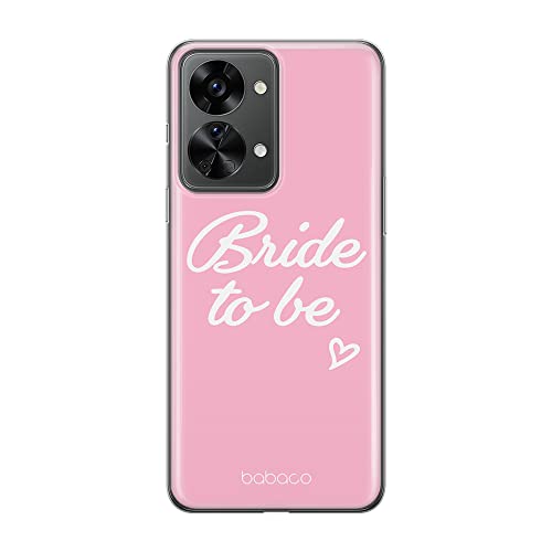 ERT GROUP etui na telefon Oneplus NORD 2T 5G, case oryginalny i oficjalnie licencjonowany przez Babaco, wzór Bride It be 001, optymalnie dopasowane, plecki z TPU