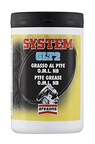 Arexons System GLT2 Smar PTFE 1000 ml, Dodatkowy tłuszcz z PTFE, Smar smarowy dla narządów każdego typu, Ułatwia rozrusznik, Zmniejsza tarcie