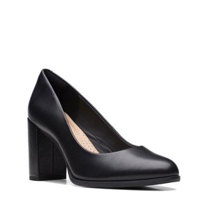 Półbuty Clarks - Freva85 26170968 Black Leather