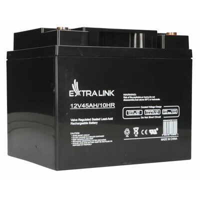 Extralink AKUMULATOR BATTERY ACCUMULATOR AGM 12V 45AH Ołowiany (VRLA)