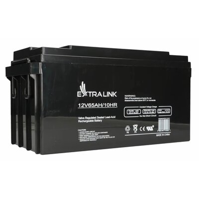 Extralink AKUMULATOR BATTERY ACCUMULATOR AGM 12V 65AH Ołowiany (VRLA)
