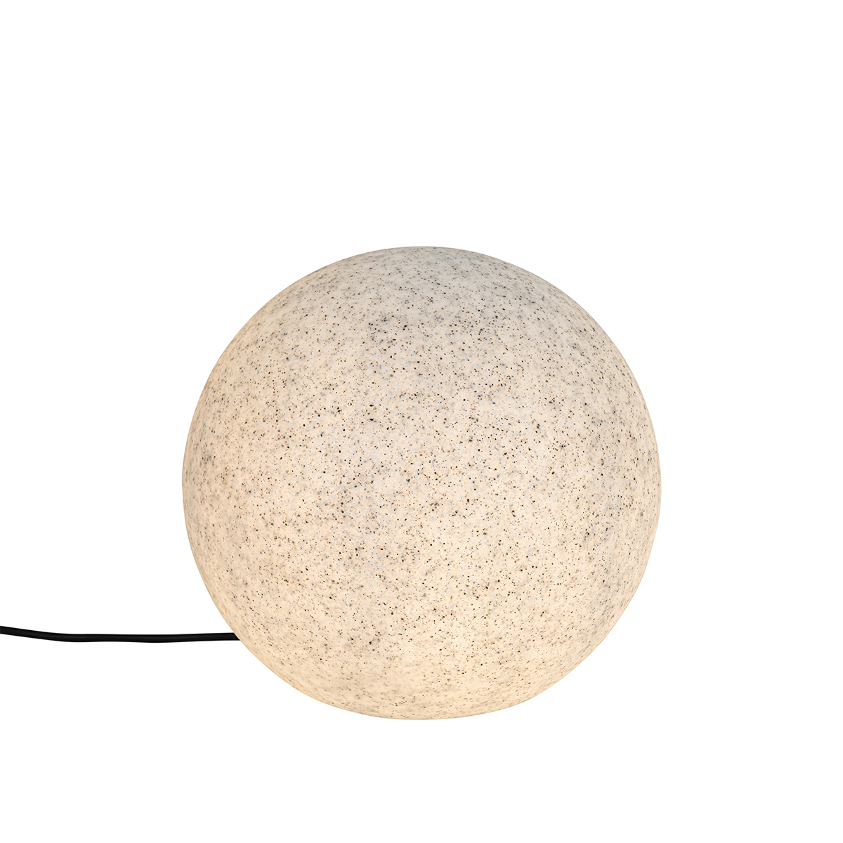 QAZQA Nowoczesna lampa zewnętrzna szara 35 cm IP65 - Nura