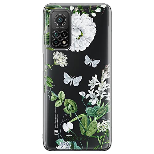 ERT GROUP etui na telefon Huawei P30, case oryginalny i oficjalnie licencjonowany przez Babaco, wzór Flowers 030, optymalnie dopasowane, plecki z TPU częściowo przeźroczyste