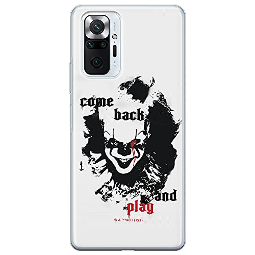 ERT GROUP etui na telefon Xiaomi REDMI NOTE 10 PRO, case oryginalny i oficjalnie licencjonowany przez Horror, wzór It 011, optymalnie dopasowane, plecki z TPU