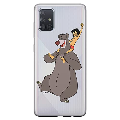 ERT GROUP etui na telefon Samsung A71 5G, case oryginalny i oficjalnie licencjonowany przez Disney, wzór Jungle Book 002, optymalnie dopasowane, plecki z TPU częściowo przeźroczyste