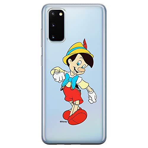 ERT GROUP etui na telefon Samsung S20 / S11E, case oryginalny i oficjalnie licencjonowany przez Disney, wzór Pinocchio 001, optymalnie dopasowane, plecki z TPU częściowo przeźroczyste