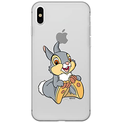ERT GROUP etui na telefon Apple Iphone XS Max, case oryginalny i oficjalnie licencjonowany przez Disney, wzór Thumper 002, optymalnie dopasowane, plecki z TPU częściowo przeźroczyste