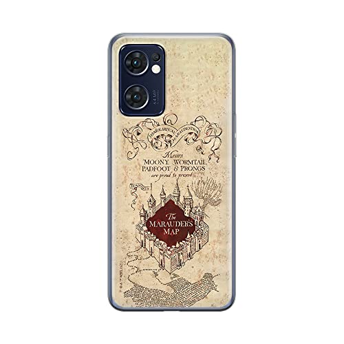 ERT GROUP etui na telefon Oppo RENO 7 5G, case oryginalny i oficjalnie licencjonowany przez Harry Potter, wzór 073, optymalnie dopasowane, plecki z TPU, Beżowy