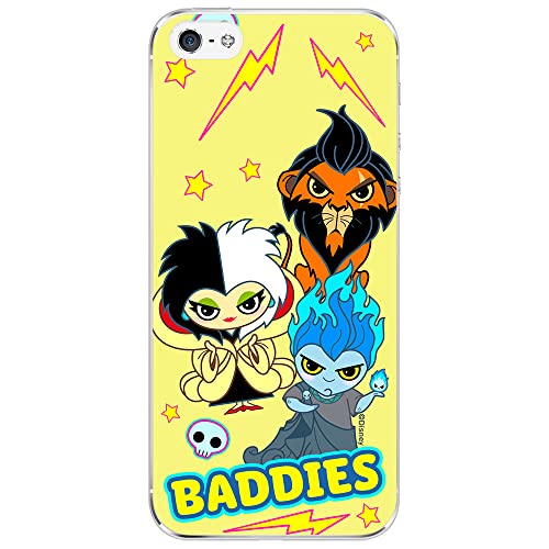 Etui dedykowane do Iphone 5/5S/SE wzór:  Złoczyńcy Disney'a 004 oryginalne i oficjalnie licencjonowane