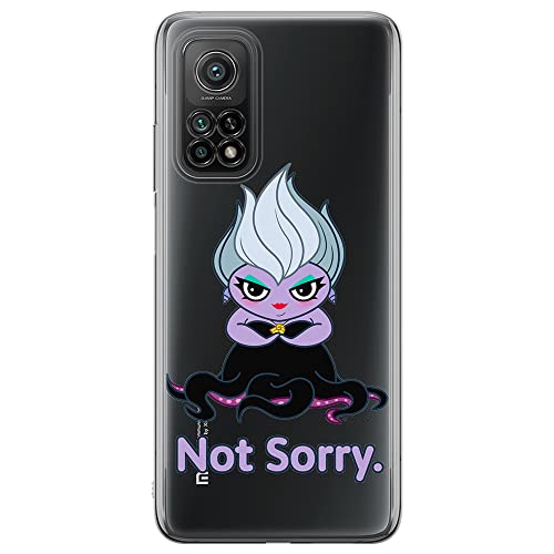 ERT GROUP etui na telefon Huawei P30, case oryginalny i oficjalnie licencjonowany przez Disney, wzór Ursula 004, optymalnie dopasowane, plecki z TPU częściowo przeźroczyste